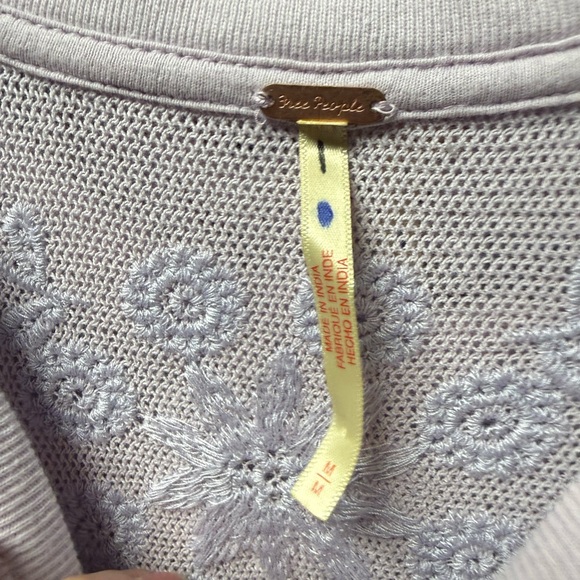 Free People Rose Party Tee- Orchid Hush $78 MSRP - Picture 6 of 7